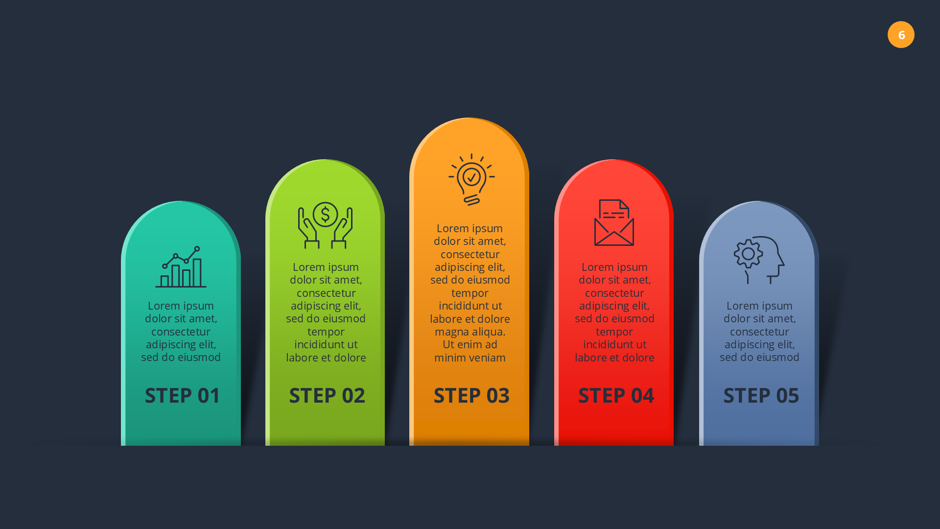 Creative V2 Dark slide 6